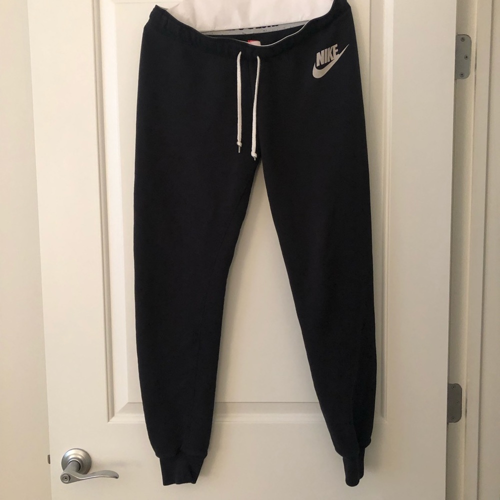 Nike black joggers
